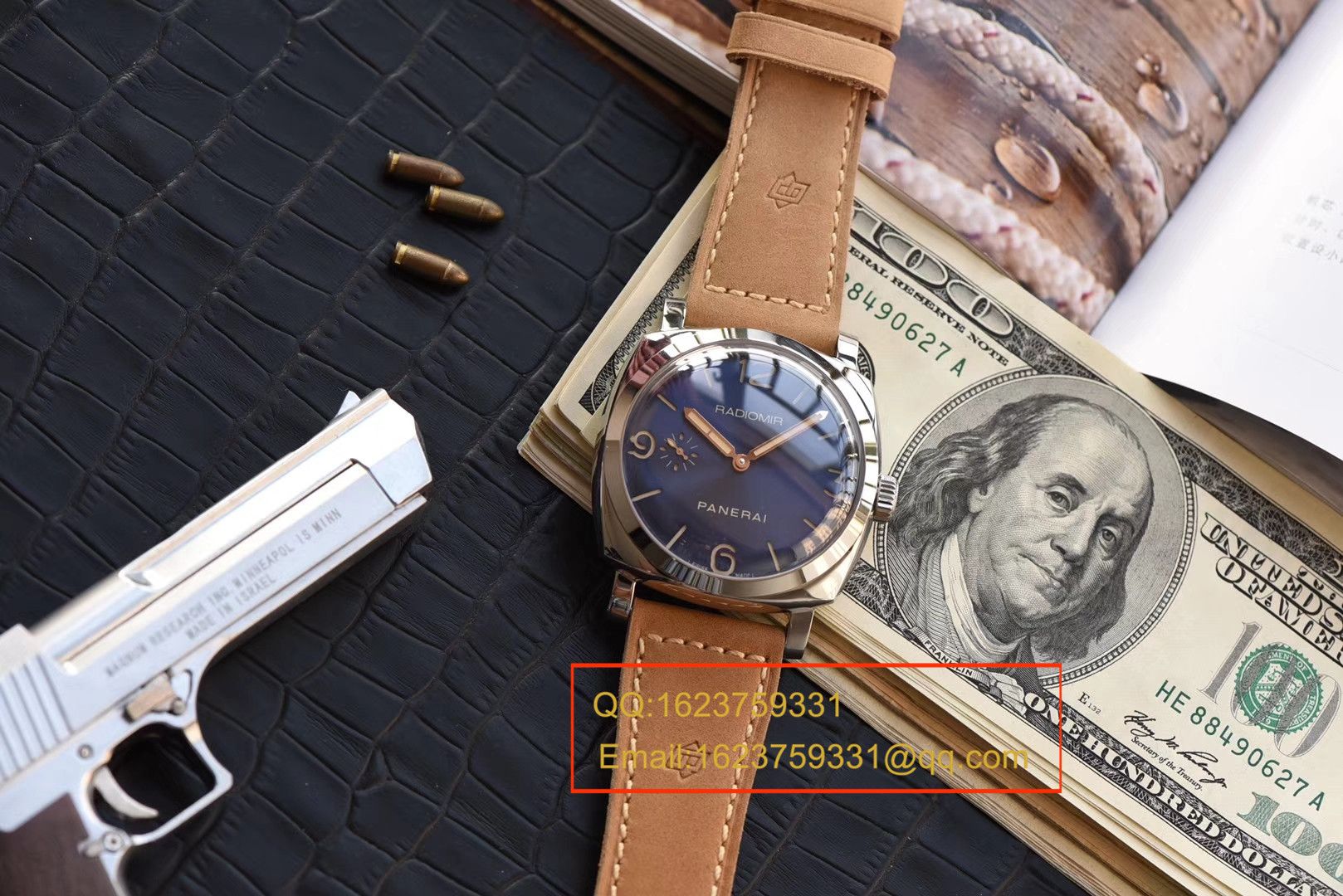 【 Video analysis SF1:1 High quality  Replica Watches 】Panerai 2015年新款蓝面PAM00690 wrist watches  / PAMBB00690