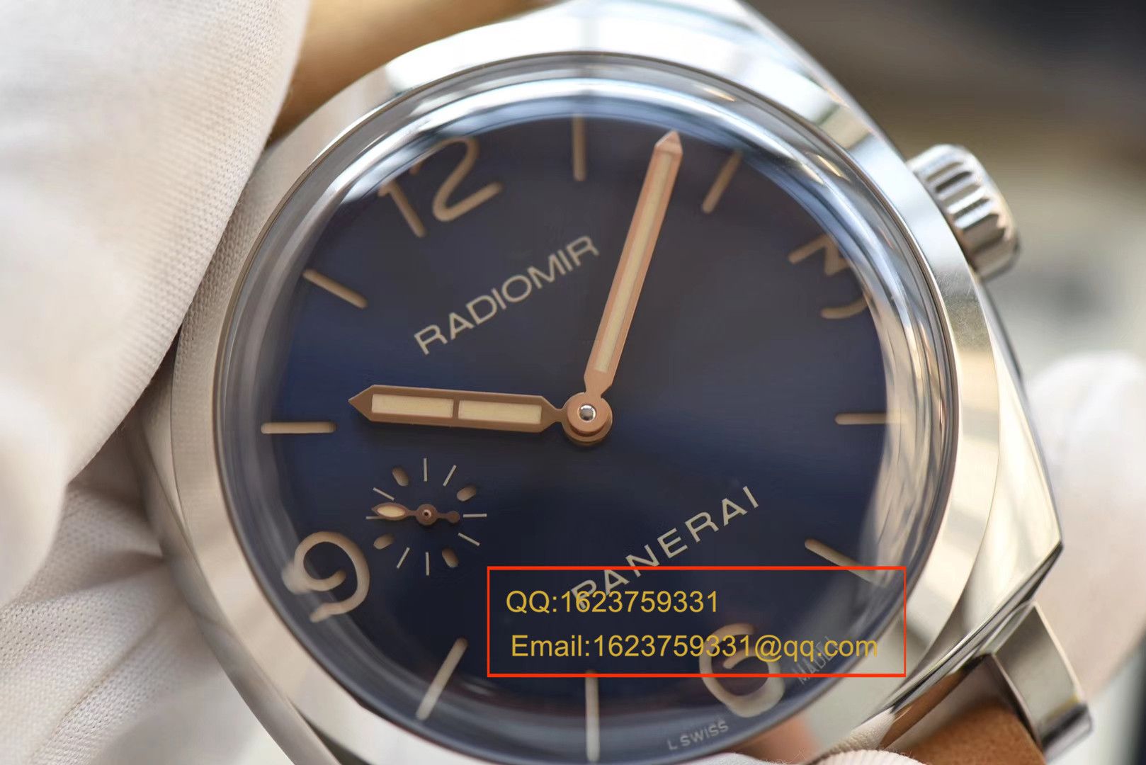 【 Video analysis SF1:1 High quality  Replica Watches 】Panerai 2015年新款蓝面PAM00690 wrist watches  / PAMBB00690
