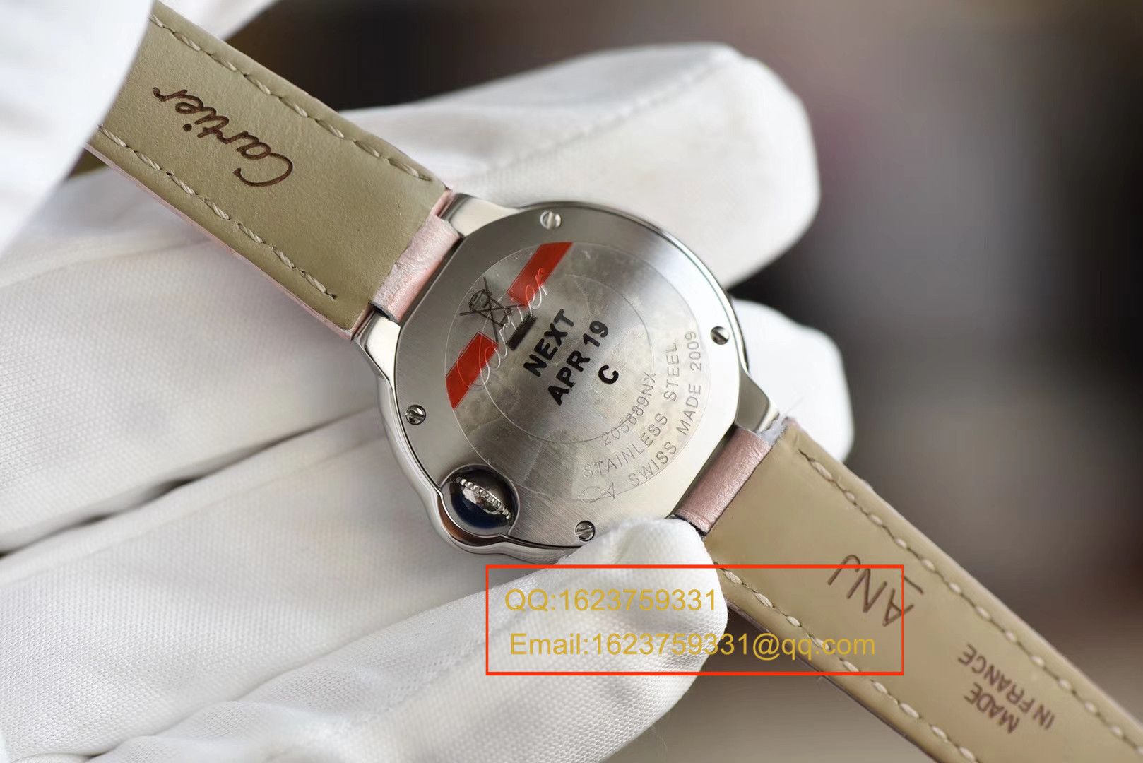 【HBBV6 Perfect  High quality  Knockoff  Watches 】 Cartier  蓝气球系列W6920038小号蓝气球28毫米女士石英 wrist watches  / K132