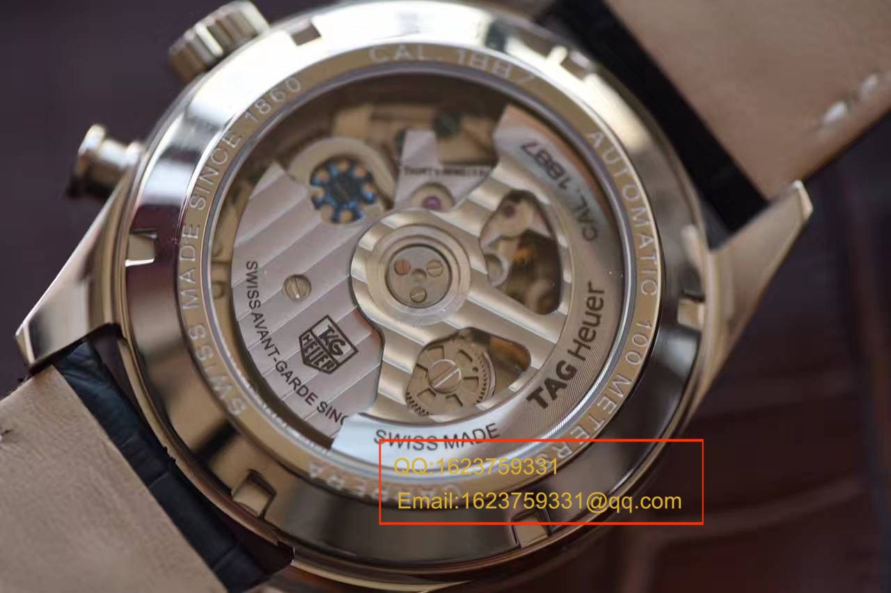 【视频解析】V6 Factory 1:1精 Replica Watches 之 TAG Heuer 卡莱拉系列CAR2110.FC6266 wrist watches  / TGB0041