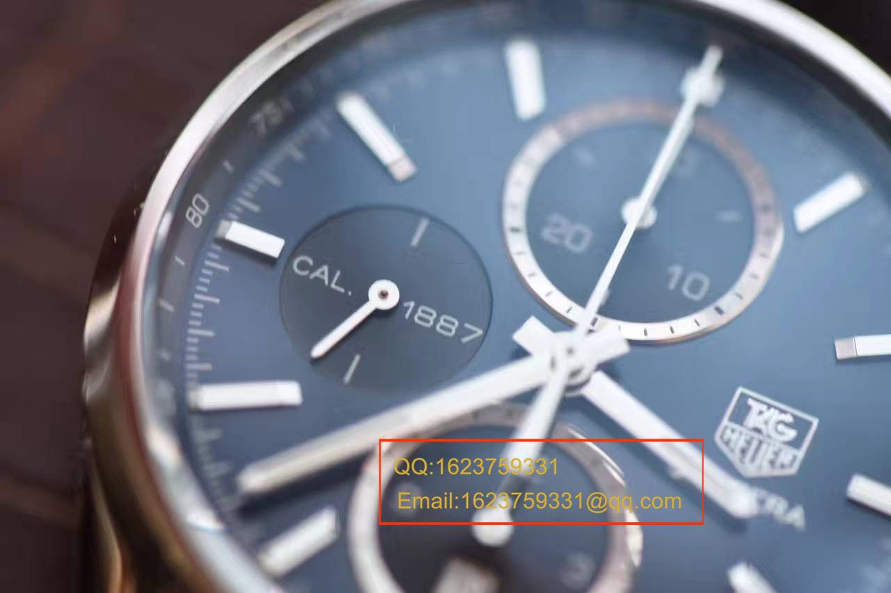 【视频解析】V6 Factory 1:1精 Replica Watches 之 TAG Heuer 卡莱拉系列CAR2110.FC6266 wrist watches  / TGB0041