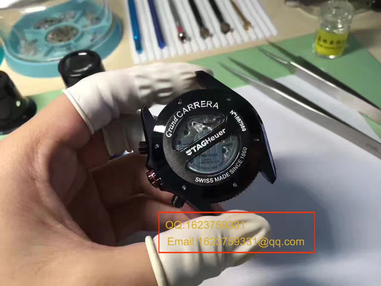 【V6 Factory  Perfect  Replica Copy  Watches 】 TAG Heuer 超级卡莱拉系列CAV518B.FT6016 wrist watches  / TG050