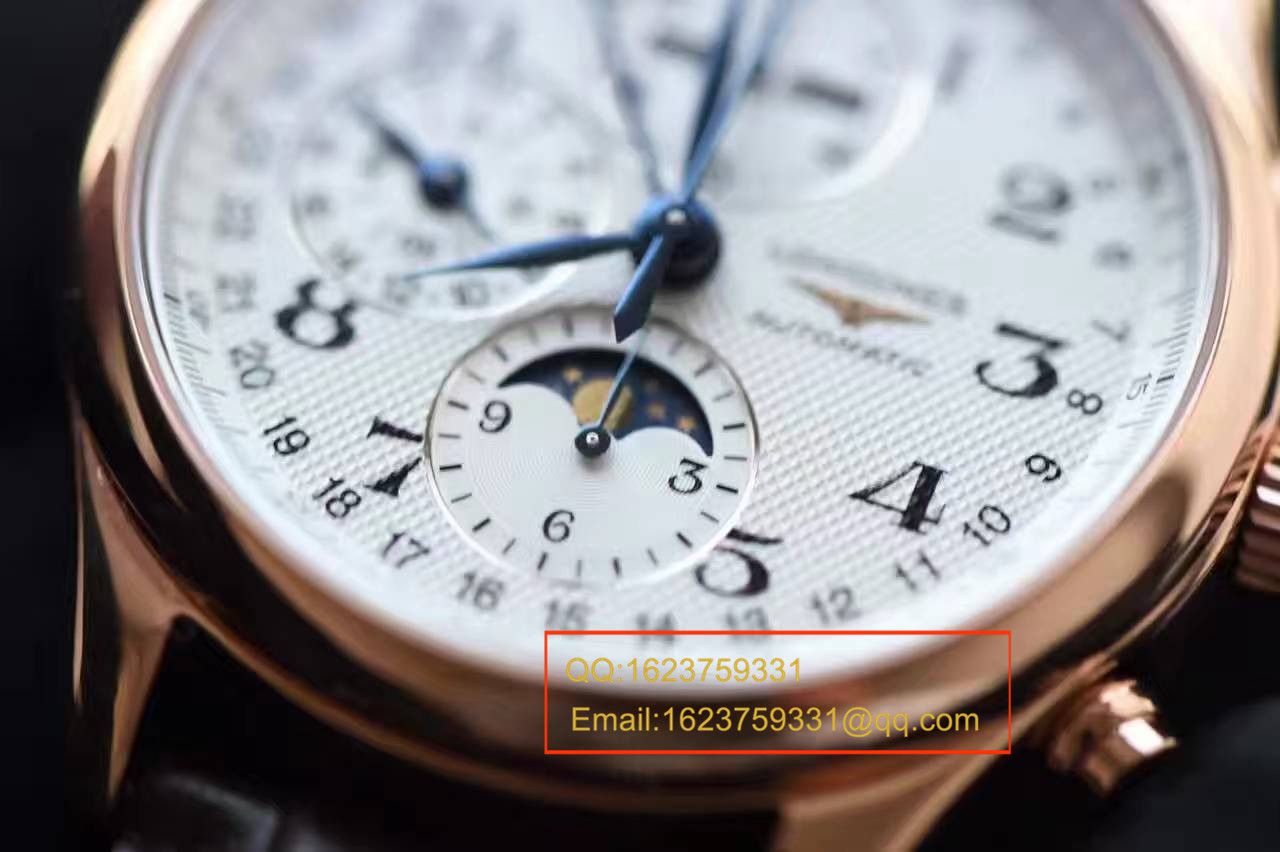【 Video analysis YL Perfect  High quality  Replica Watches 】 Longines 新款名匠系列 L2.773.4.78.6八针月相男表（自动锤L678.2刻字） / L064