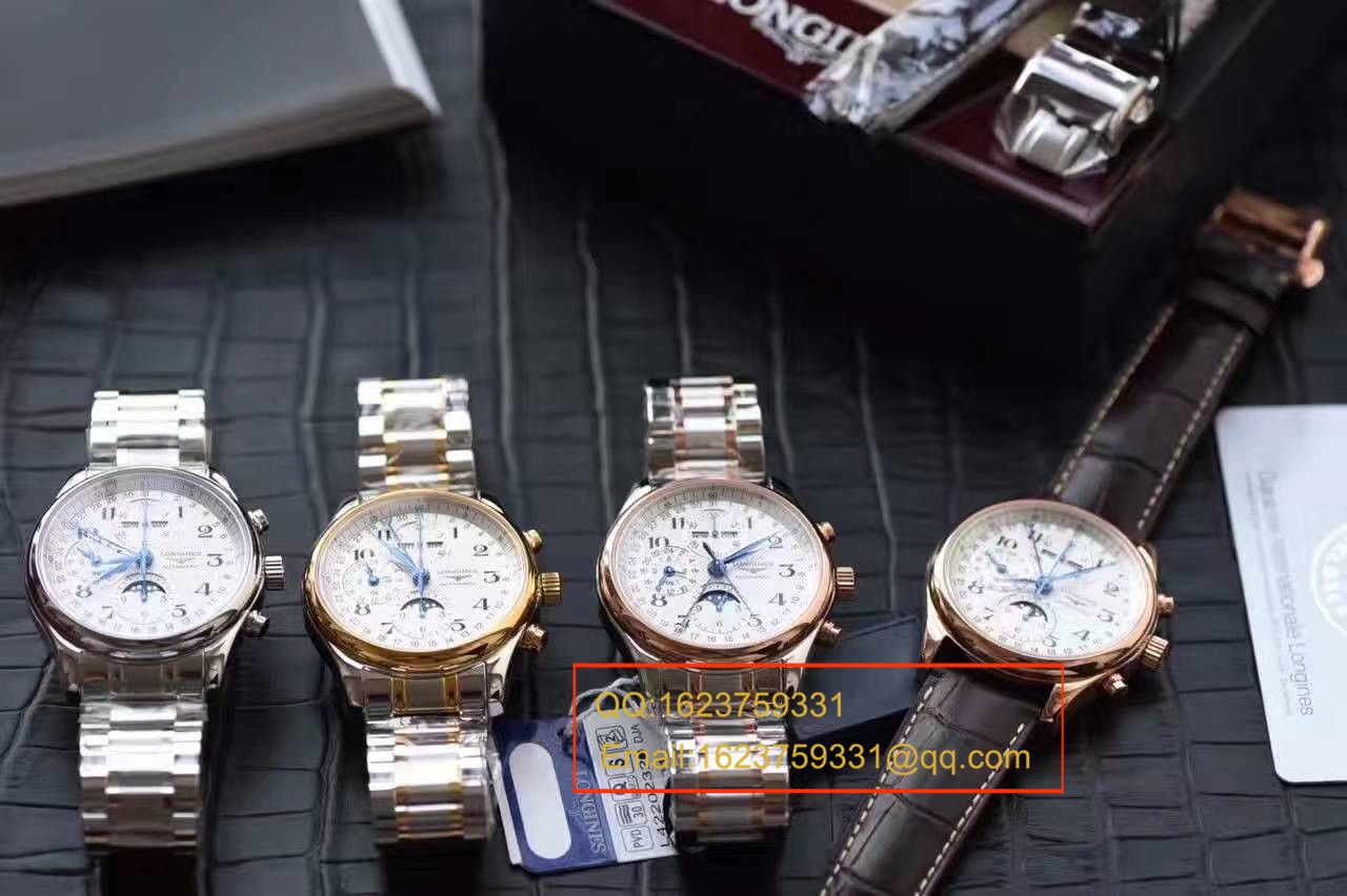 【 Video analysis YL Factory 1:1 High quality  Replica Watches 】 Longines LONGINES名匠系列L2.673.8.78.3月相 wrist watches 《间金 watchband  》 / LQ022