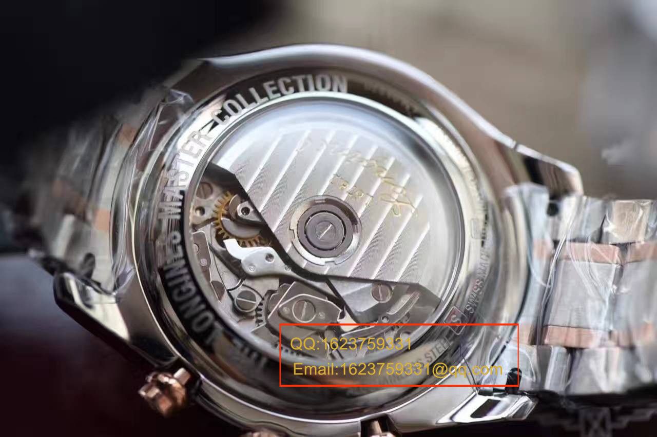 【 Video analysis YL Factory 1:1 High quality  Replica Watches 】 Longines LONGINES名匠系列L2.673.8.78.3月相 wrist watches 《间金 watchband  》 / LQ022