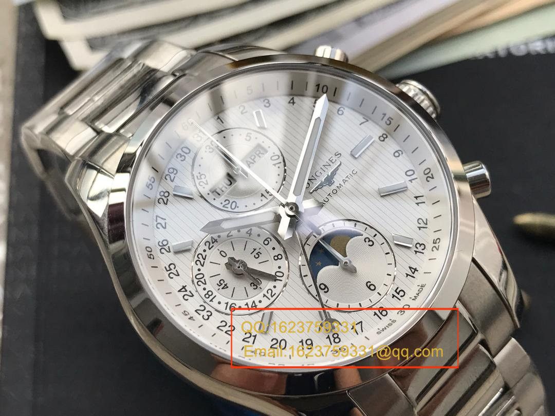 【 Video analysis YL Factory 1:1 High quality  Knockoff  Watches 】 Longines 康铂系列月相 wrist watches L2.798.4.72.6 / LB0052