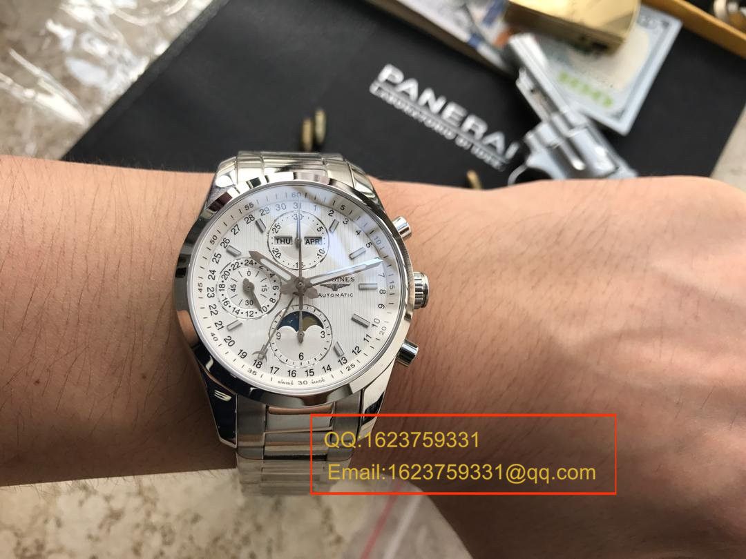 【 Video analysis YL Factory 1:1 High quality  Knockoff  Watches 】 Longines 康铂系列月相 wrist watches L2.798.4.72.6 / LB0052