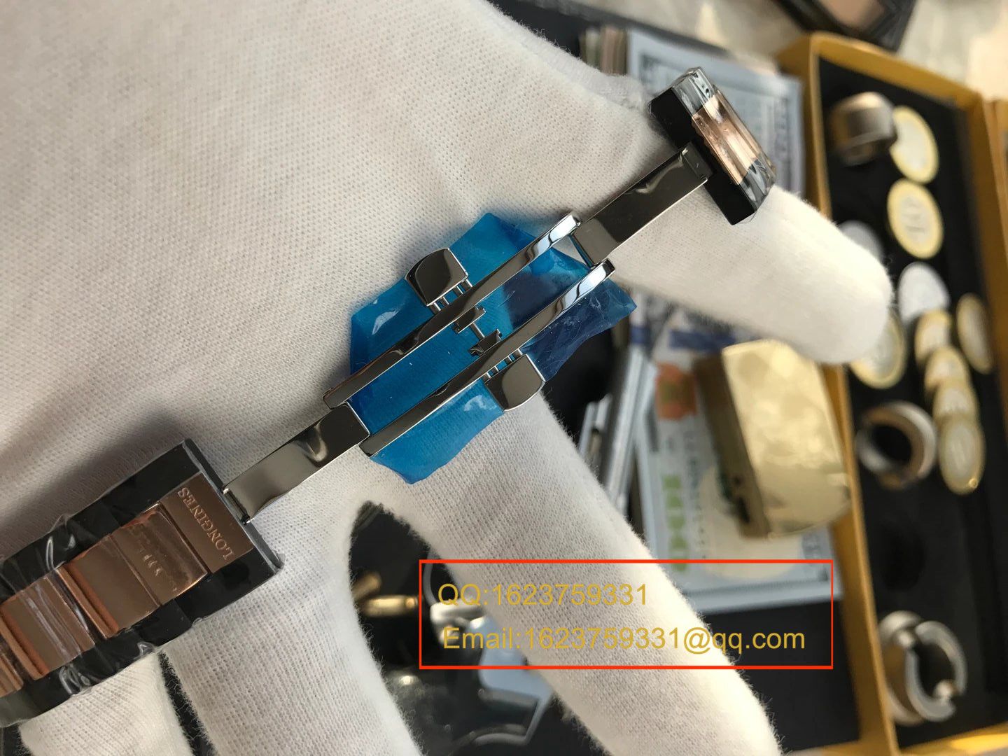 【 Video analysis YL Factory  Perfect  High quality  Replica Watches 】 Longines 康铂旗舰版黑色间金版男表 / L054