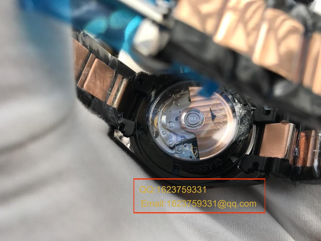 【 Video analysis YL Factory  Perfect  High quality  Replica Watches 】 Longines 康铂旗舰版黑色间金版男表 / L054