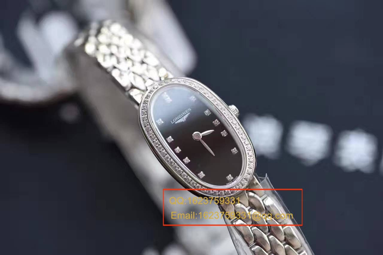 【 Video analysis KZ台湾 Factory  High quality  Knockoff  Watches 】 Longines 优雅圆舞曲系列L2.305.4.87.6女士石英 wrist watches  / LAC043