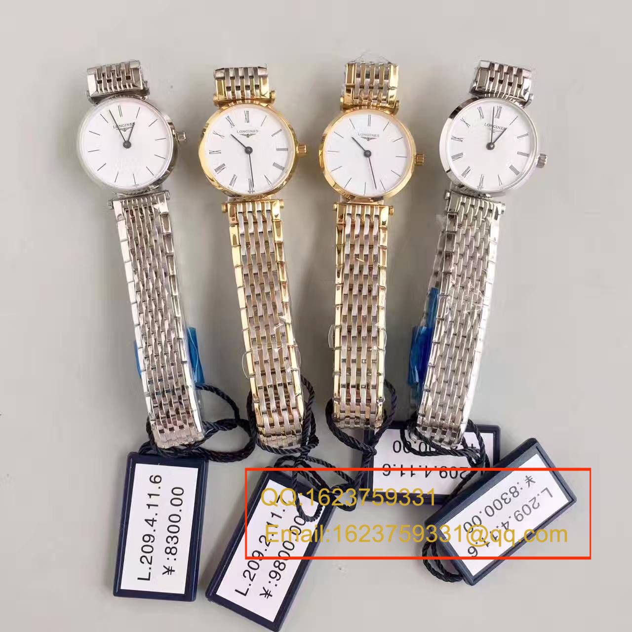 【MK Factory  High quality  Replica Watches 】 Longines 优雅系列L4.209.4.11.6女士 wrist watches  / L073