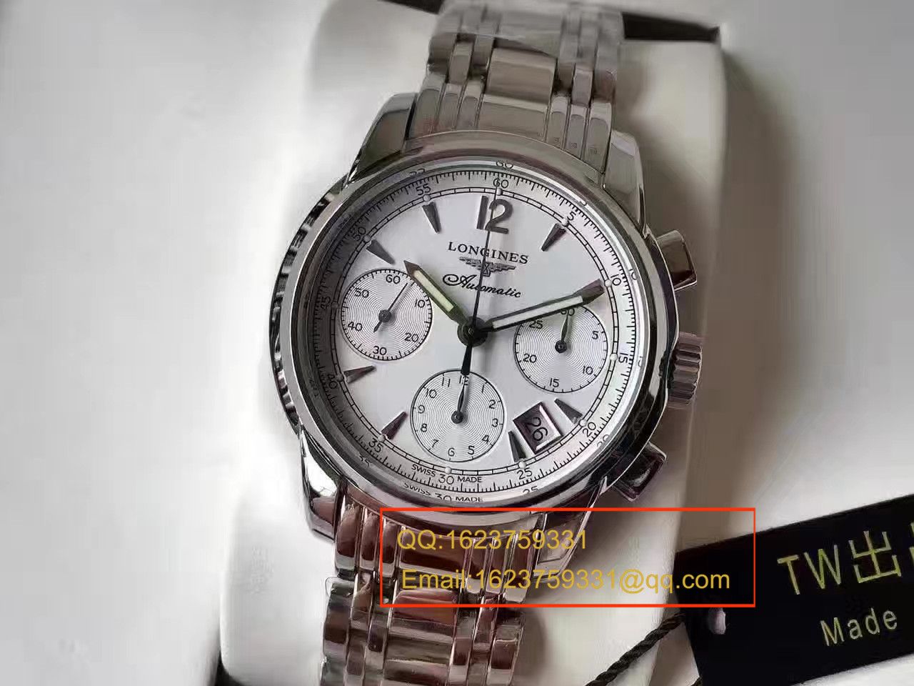 【台湾 Factory TW Perfect  High quality  Copy  Watches 】 Longines 制表传统 SAINT-IMIER索伊米亚系列L2.753.4.72.6 wrist watches  / L083