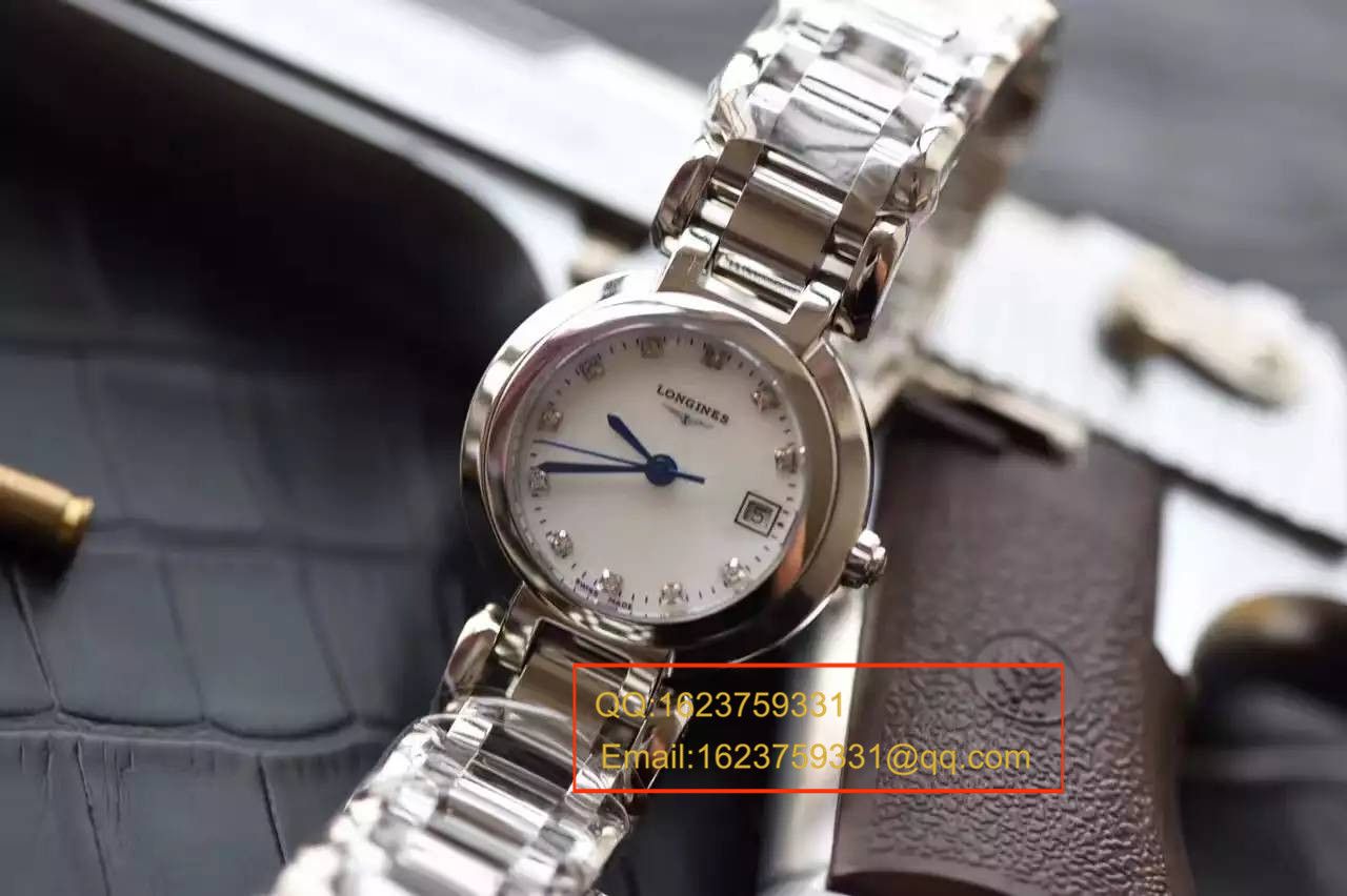 【KZ台湾 Factory  Perfect  Replica Watches 】 Longines 优雅系列L8.109.4.87.6女士石英 wrist watches  / L044