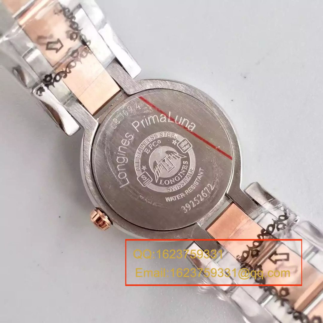 【KZ台湾 Factory  High quality  Copy  Watches 】 Longines 优雅PRIMALUNA心月系列L8.109.5.79.6 wrist watches  / L049