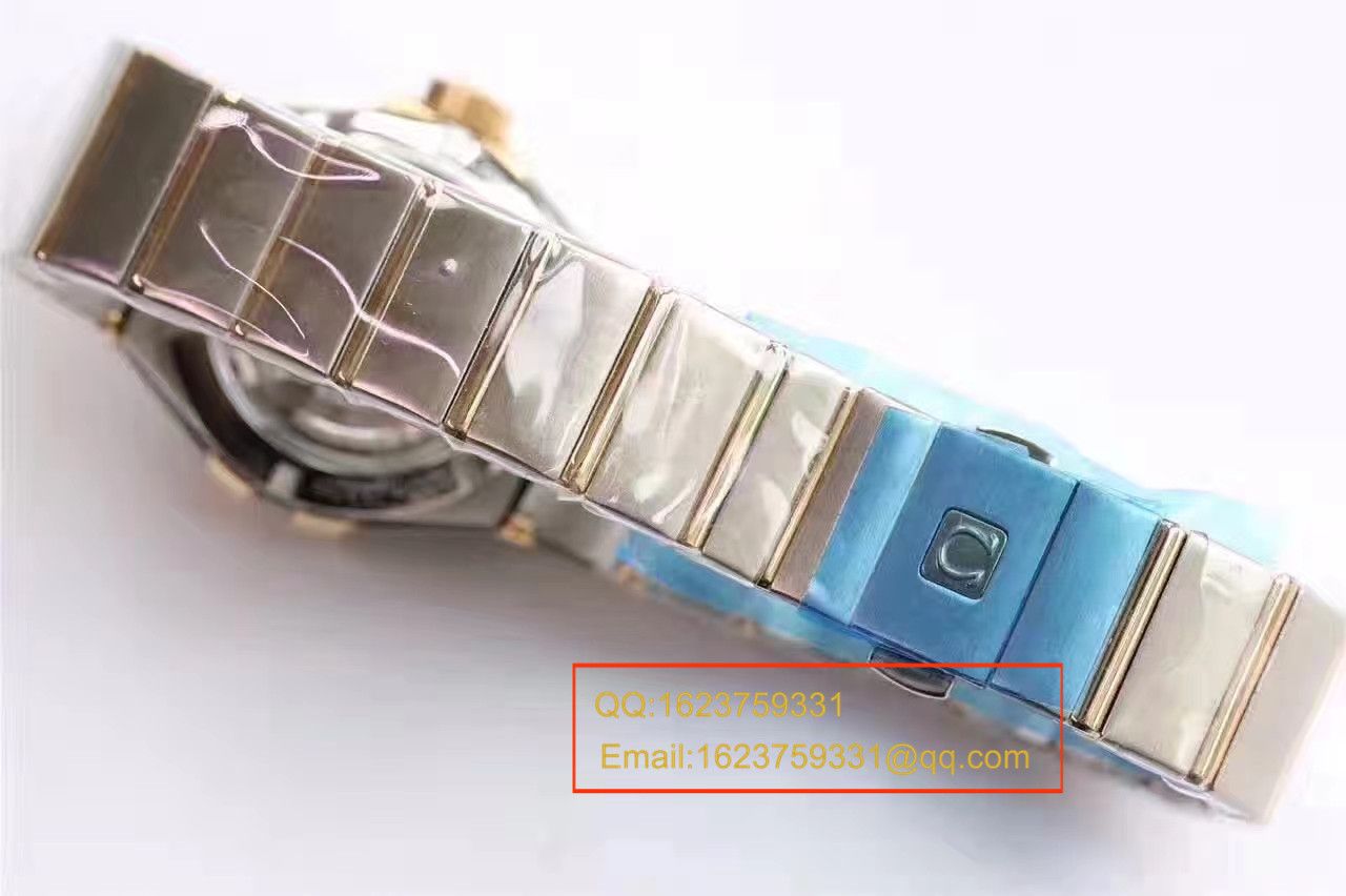 【HBBV6 Factory  Perfect  High quality  Copy  Watches 】OMEGA Constellation 系列PLUMA轻羽123.25.27.20.55.004女士机械 wrist watches  / M288