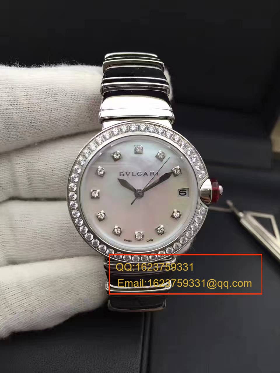 【BV Factory  Perfect  High quality 精 Replica Watches 】 BVLGARI LVCEA系列102198 LU33WSPGSPGD/11女士 wrist watches  / BG017