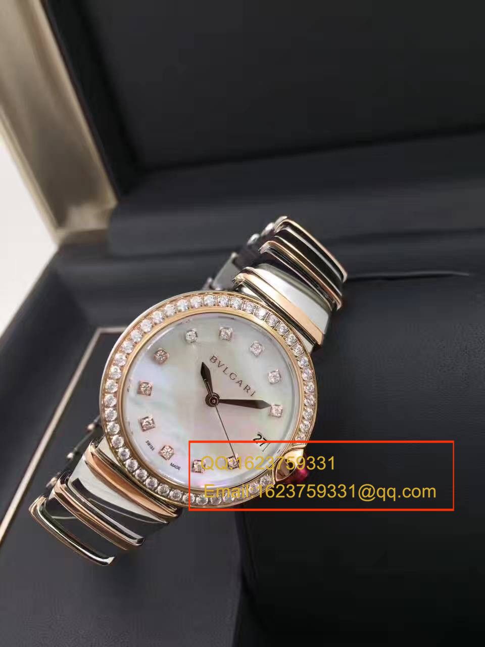 【BV Factory  Perfect  High quality 精 Replica Watches 】 BVLGARI LVCEA系列102198 LU33WSPGSPGD/11女士 wrist watches  / BG017