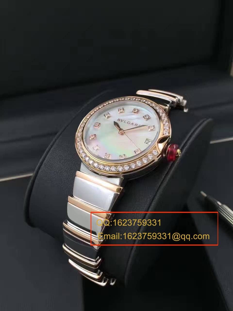 【BV Factory  Perfect  High quality 精 Replica Watches 】 BVLGARI LVCEA系列102198 LU33WSPGSPGD/11女士 wrist watches  / BG017