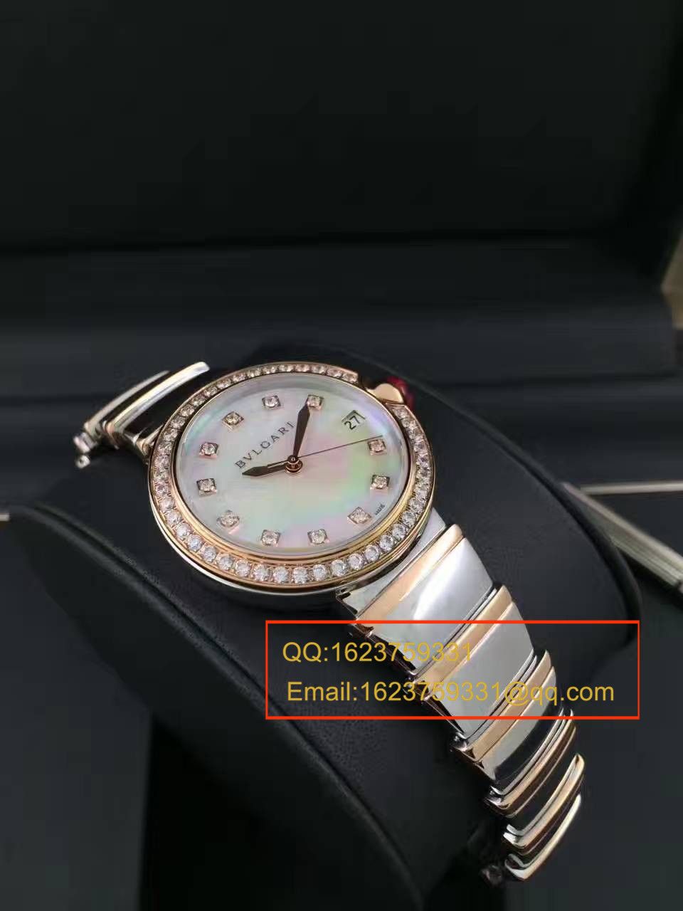 【BV Factory  Perfect  High quality 精 Replica Watches 】 BVLGARI LVCEA系列102198 LU33WSPGSPGD/11女士 wrist watches  / BG017