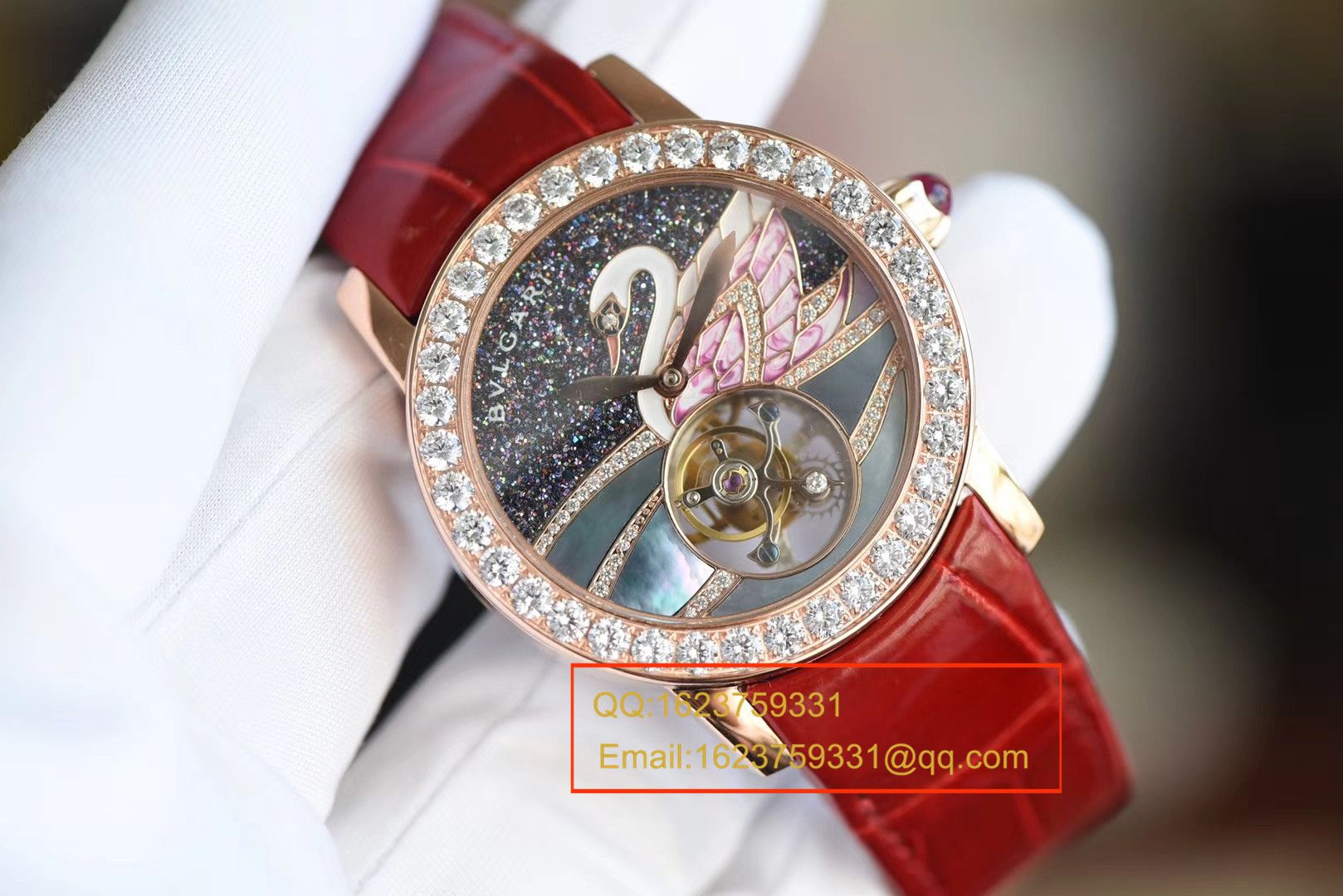 【TF Factory 1比1 High quality  Replica Watches 】 BVLGARI BVLGARI∙BVLGARI系列102343 BBLP37SDGDLTB wrist watches  / BZCI015