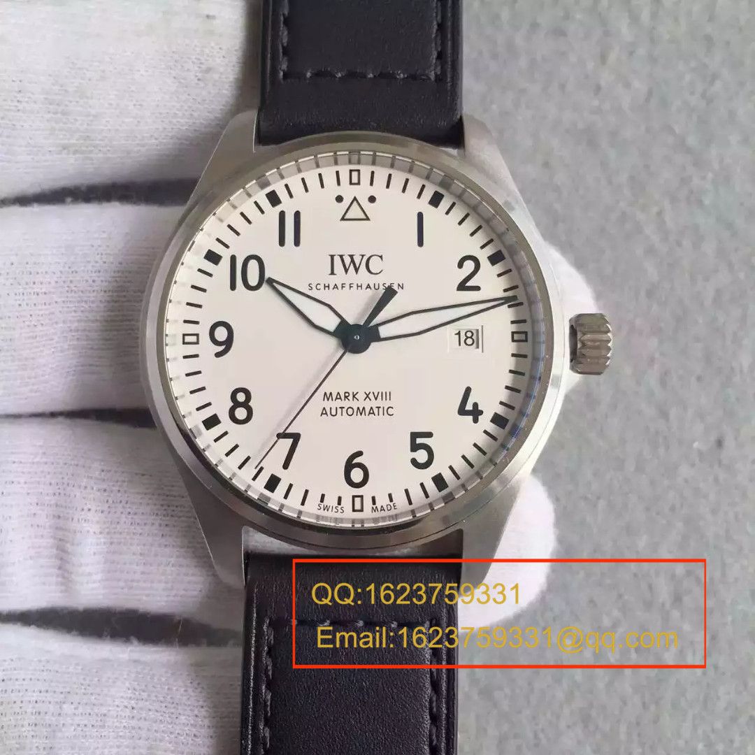 【MK1:1 Replica Copy  Watches 】 IWC 飞行员 MARK XVII 飞行员 wrist watches 系列IW327002 wrist watches 《精钢 watchband  款》 / WG244