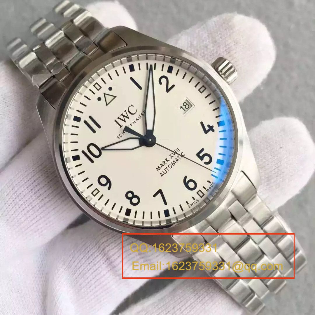【MK1:1 Replica Copy  Watches 】 IWC 飞行员 MARK XVII 飞行员 wrist watches 系列IW327002 wrist watches 《精钢 watchband  款》 / WG244
