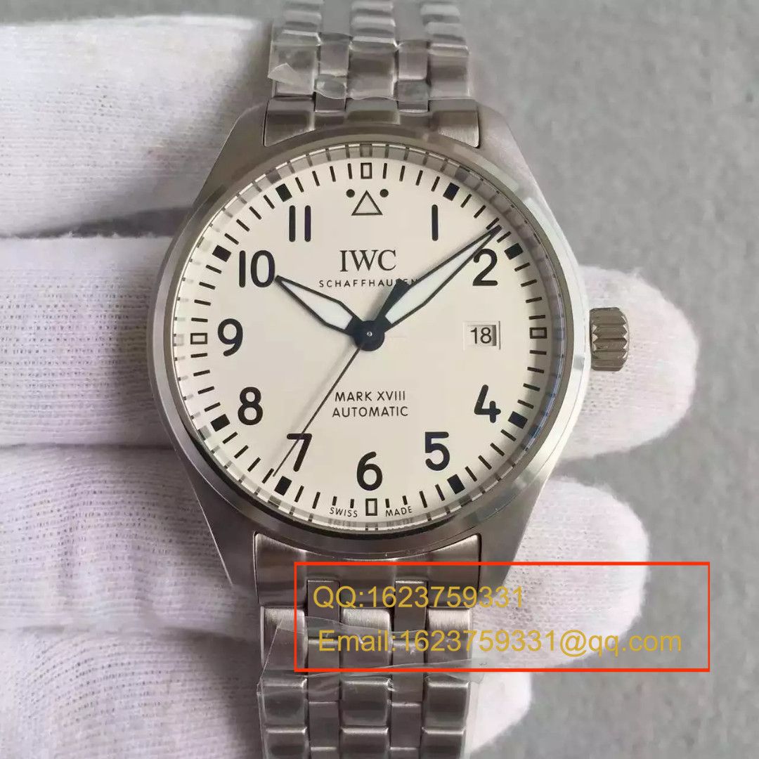 【MK1:1 Replica Copy  Watches 】 IWC 飞行员 MARK XVII 飞行员 wrist watches 系列IW327002 wrist watches 《精钢 watchband  款》 / WG244