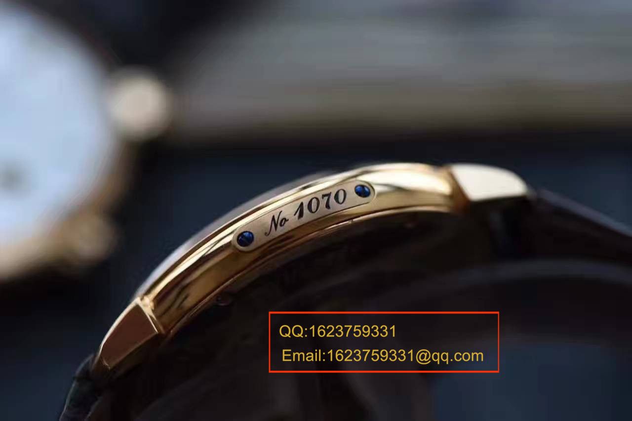 【FK Factory  Perfect  Copy  Watches 】 Ulysse Nardin 鎏金系列8156-111-2/90 wrist watches  / YD003