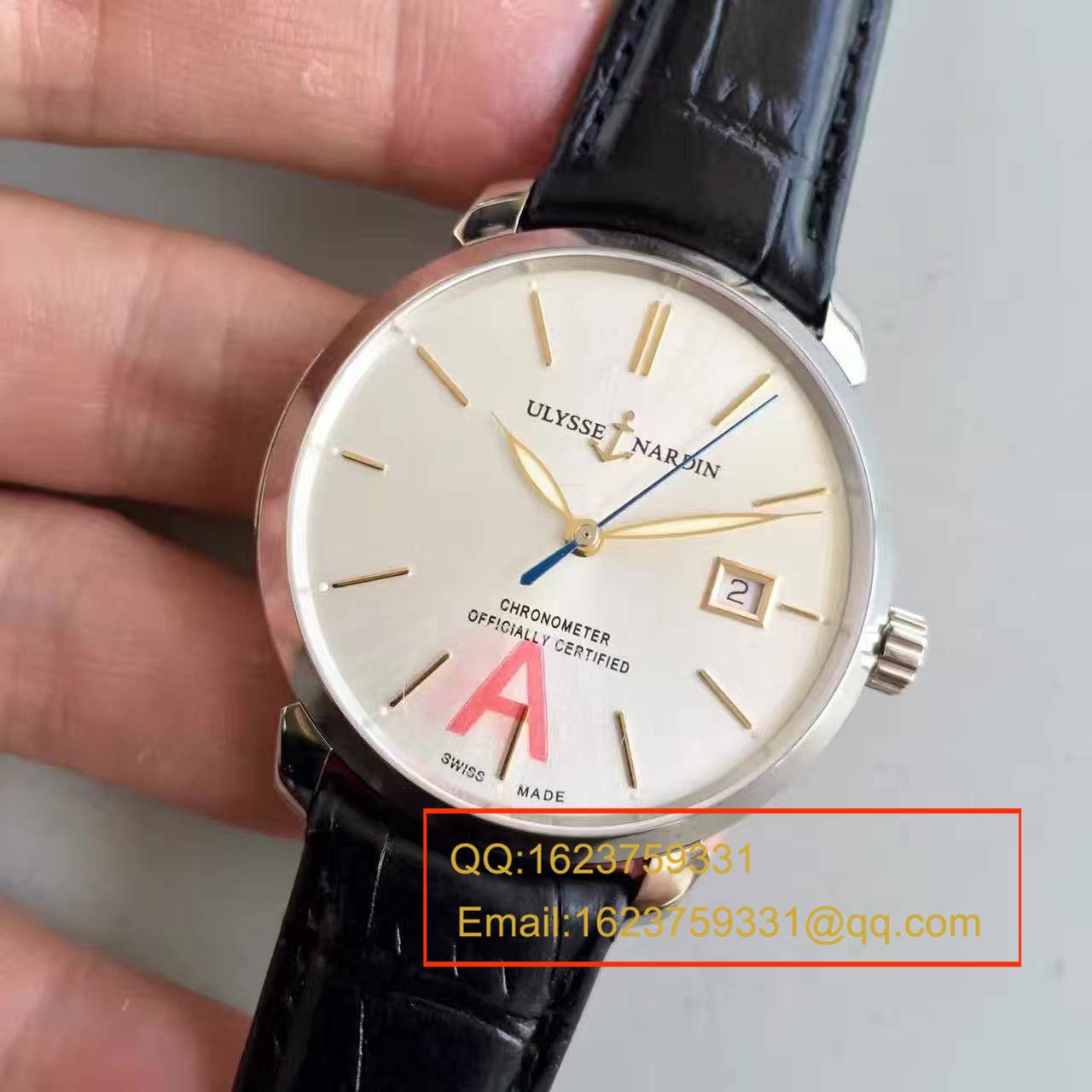 【FK Factory 1:1 Replica Watches 】 Ulysse Nardin 鎏金系列8153-111-2/90 wrist watches  / YD004