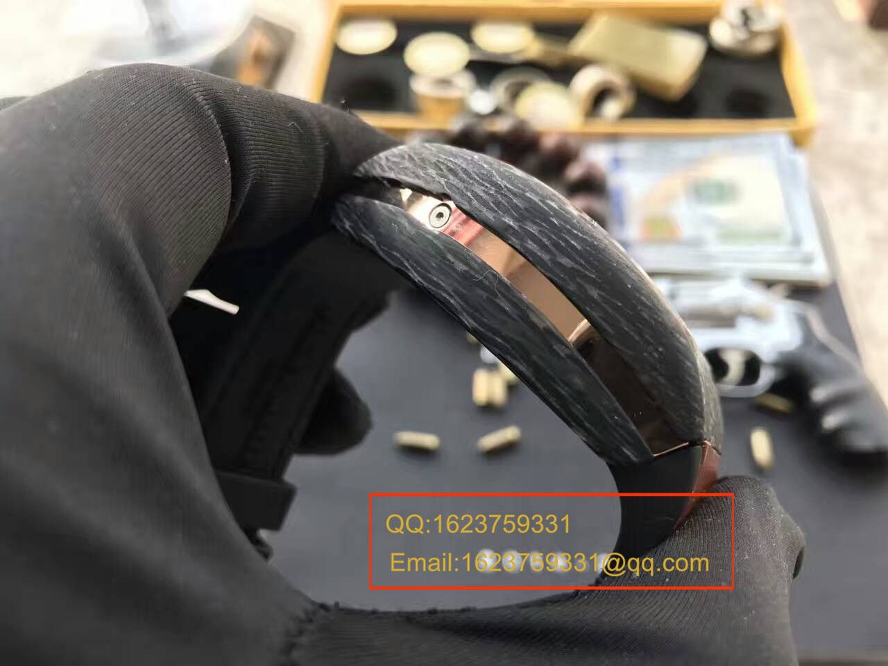 【LE1:1 top  Replica Copy  Watches 】法穆兰VANGUARD系列V45 SC DT BLACK PXL黑色 wrist watches  / 法穆兰CAFL05