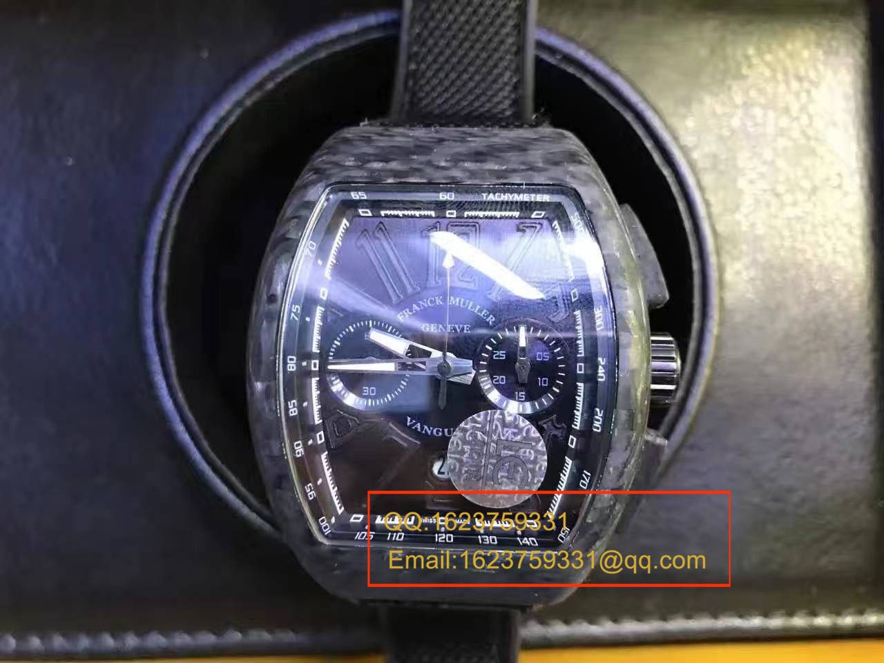 【 Video analysis LE Perfect  High quality  Replica Watches 】法兰克.穆勒Franck Muller NEW SARATOGE系列V 45 CC DT BLACK PXL wrist watches  / FL08
