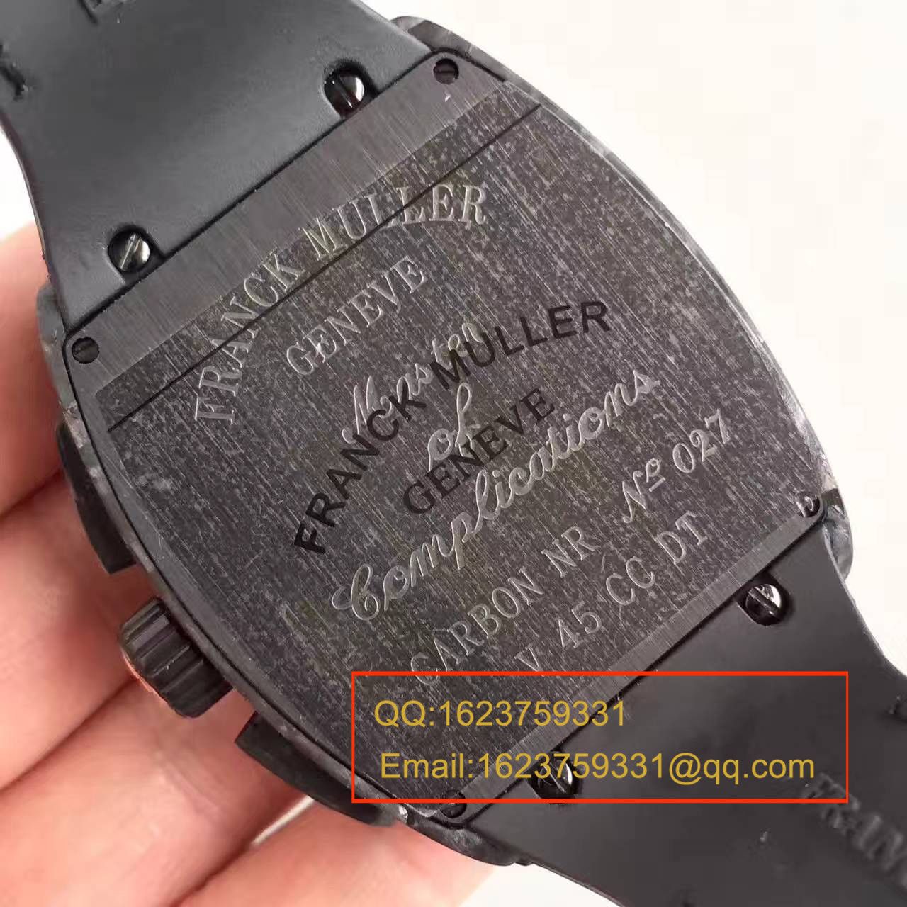 【 Video analysis LE Perfect  High quality  Replica Watches 】法兰克.穆勒Franck Muller NEW SARATOGE系列V 45 CC DT BLACK PXL wrist watches  / FL08