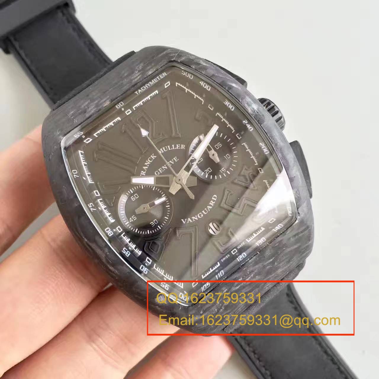 【 Video analysis LE Perfect  High quality  Replica Watches 】法兰克.穆勒Franck Muller NEW SARATOGE系列V 45 CC DT BLACK PXL wrist watches  / FL08
