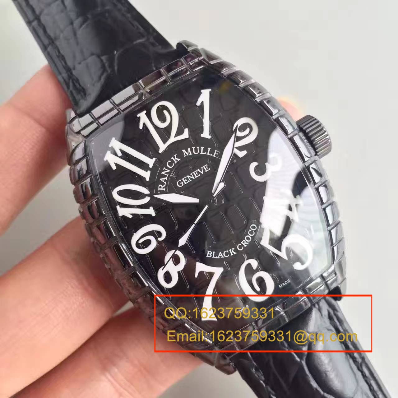 【FM Perfect  Replica Watches 】法穆兰BLACK CROCO系列8880 SC BLACK CROCO wrist watches  / FL14