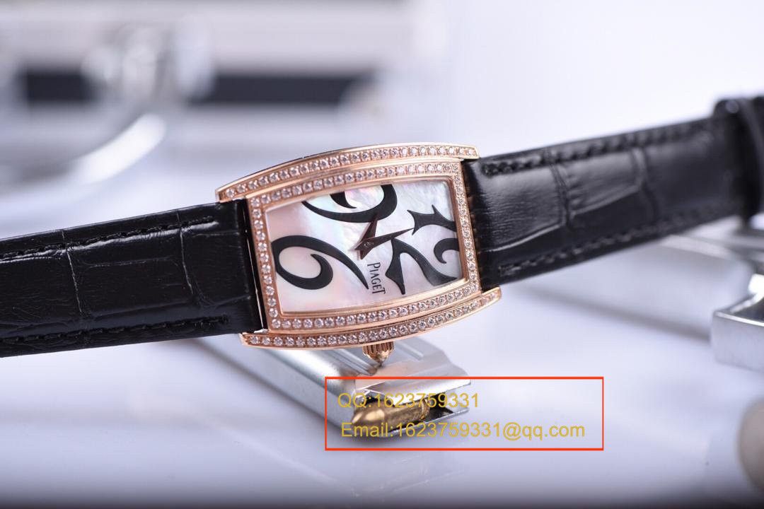 【实拍图鉴赏】特价绝美精致 Piaget LIMELIGHT系列G0A36191 wrist watches 酒桶女装 Watches  /  Piaget BOJ017