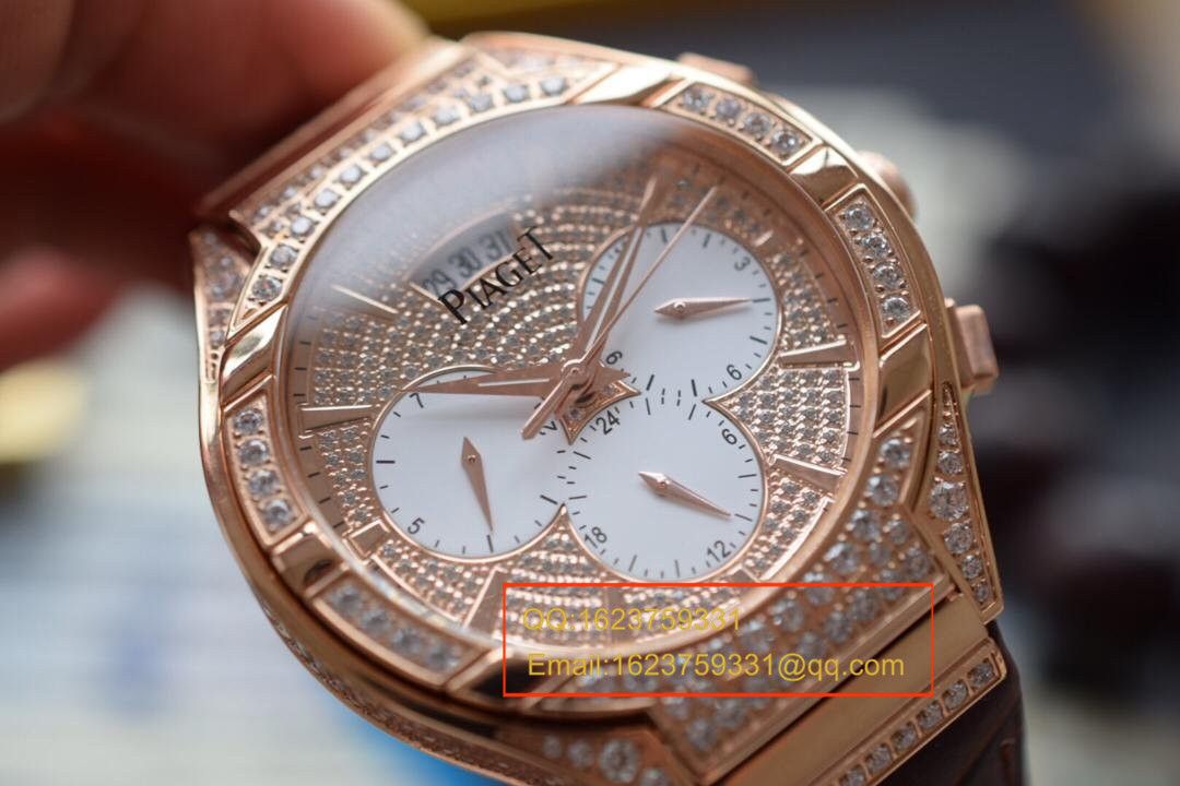 【实拍图鉴赏】BP Factory  top 精 Replica Watches 之 Piaget POLO系列G0A33039男表 /  Piaget BOJBI018