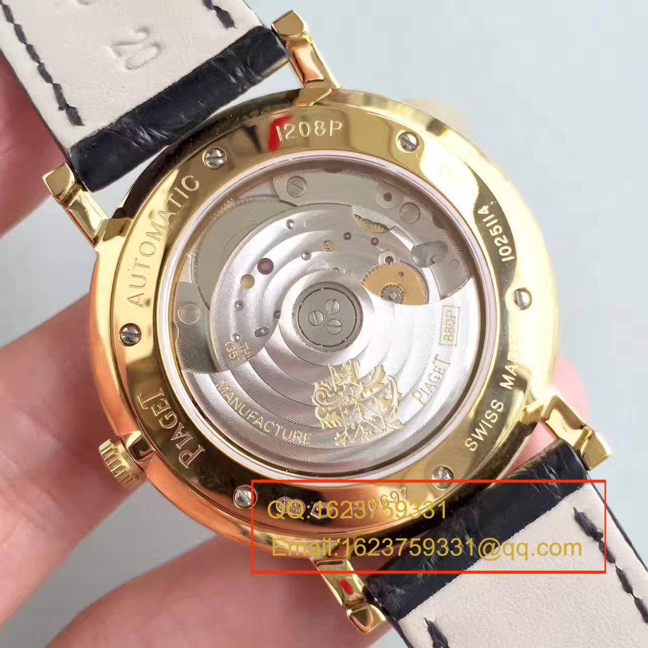 【台湾 Factory 1:1 Replica Watches 】 Piaget ALTIPLANO系列G0A29120 wrist watches  / PT008