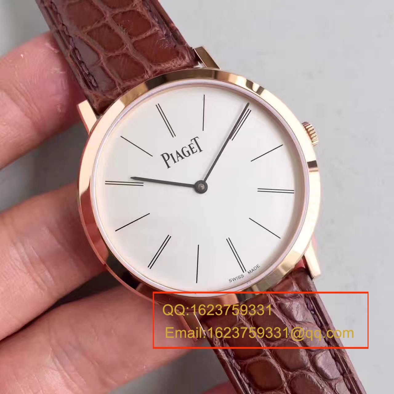 【台湾 Factory 1:1 Replica Copy  Watches 】 Piaget ALTIPLANO系列G0A31114 wrist watches  / PT007