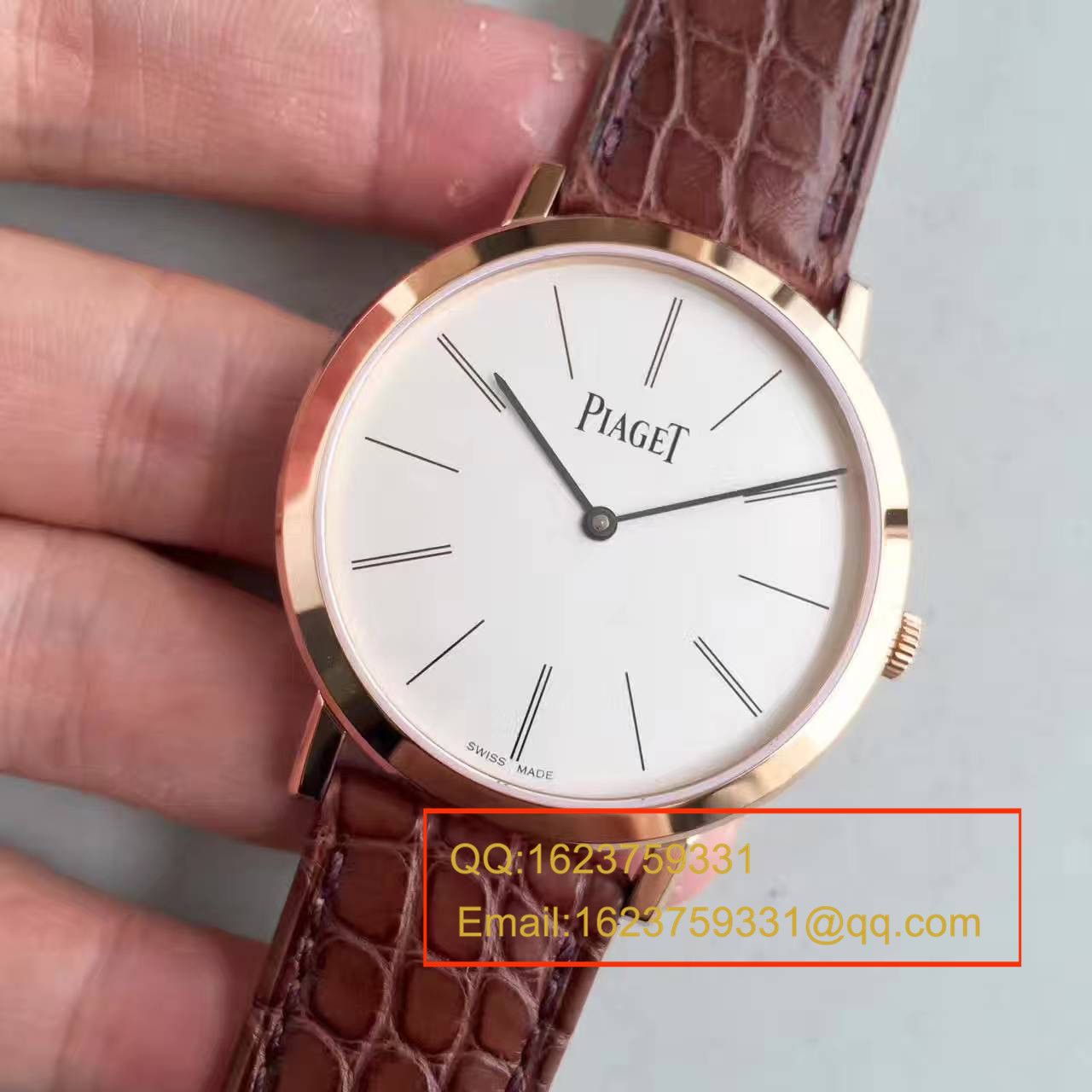 【台湾 Factory 1:1 Replica Copy  Watches 】 Piaget ALTIPLANO系列G0A31114 wrist watches  / PT007