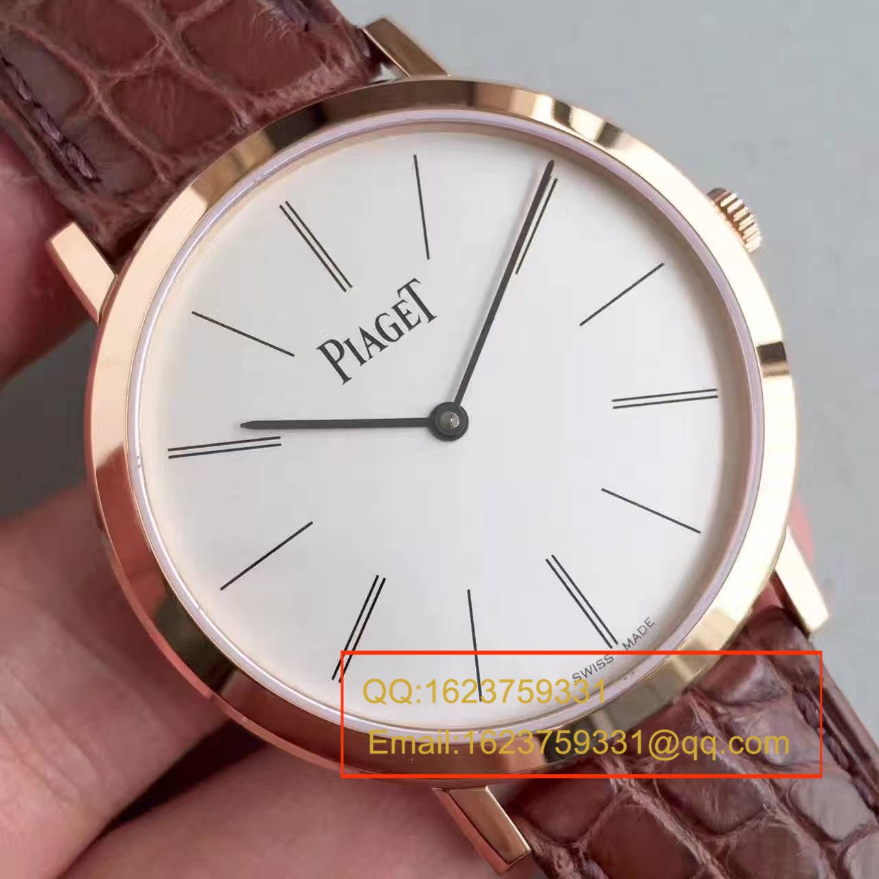 【台湾 Factory 1:1 Replica Copy  Watches 】 Piaget ALTIPLANO系列G0A31114 wrist watches  / PT007