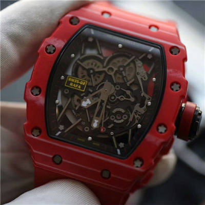 【 Video analysis KV Perfect  High quality  Replica Watches 】RICHARD MILLERICHARD MILLE 男士系列红蜘蛛～RM035-02