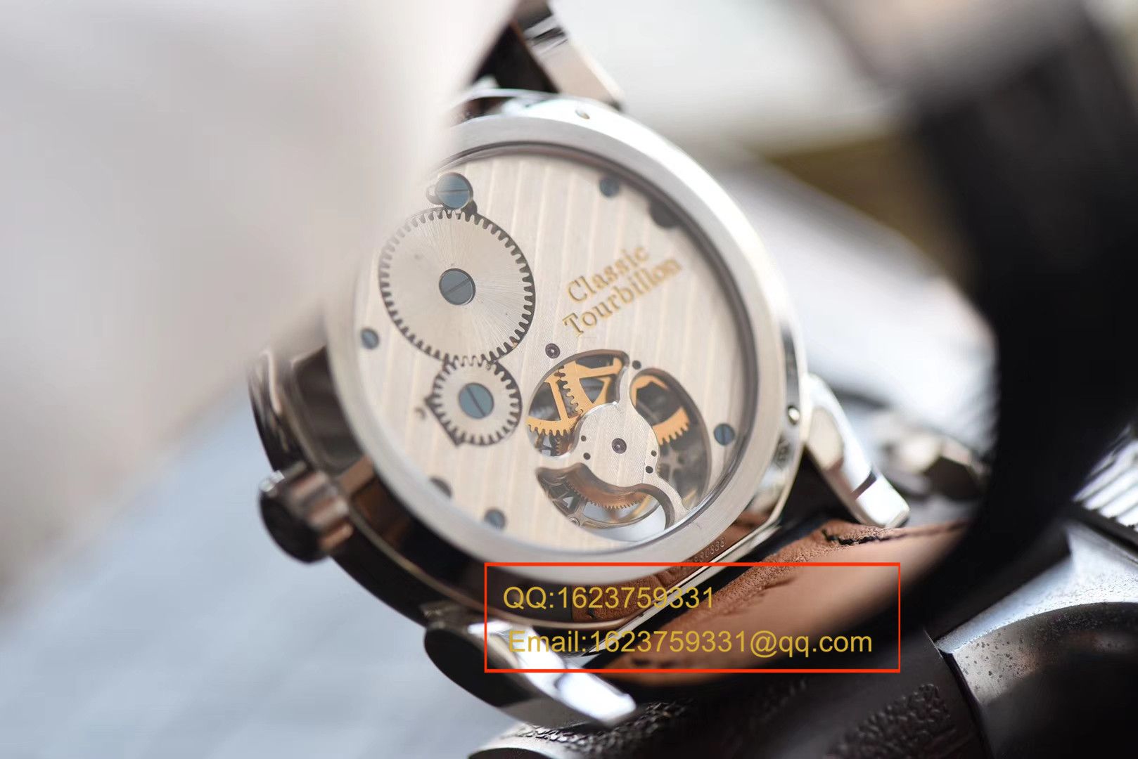 【BM Perfect  High quality  Replica Watches 】 Parmigiani T0URBlLL0N TONDA 42 Y0URBlLL0N系列真飞轮(型号PF600695)  / PMDE016