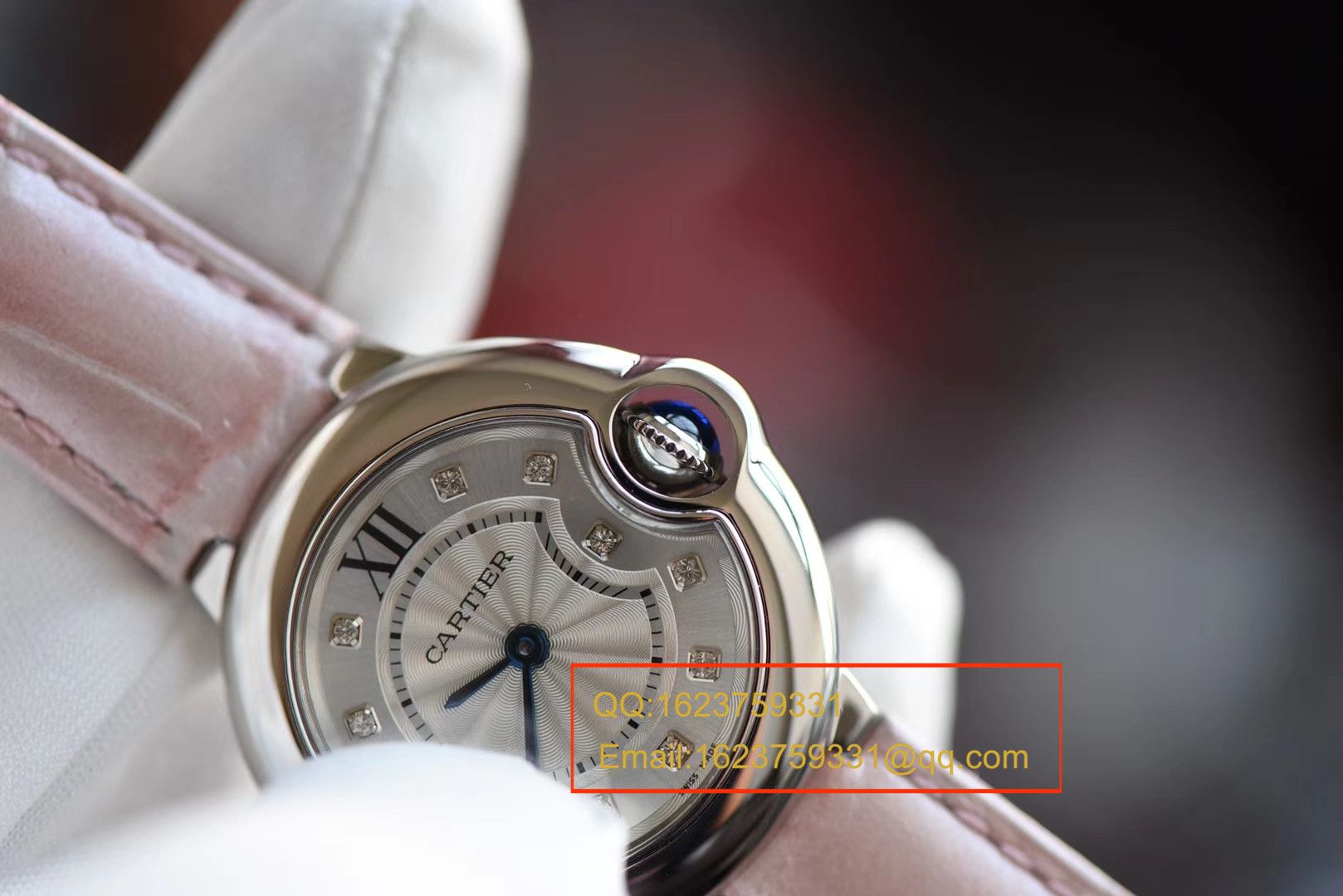 【V6 Perfect  High quality  Replica Watches 】 Cartier  蓝气球系列小号蓝气球28毫米石英女士 wrist watches W4BB0008 