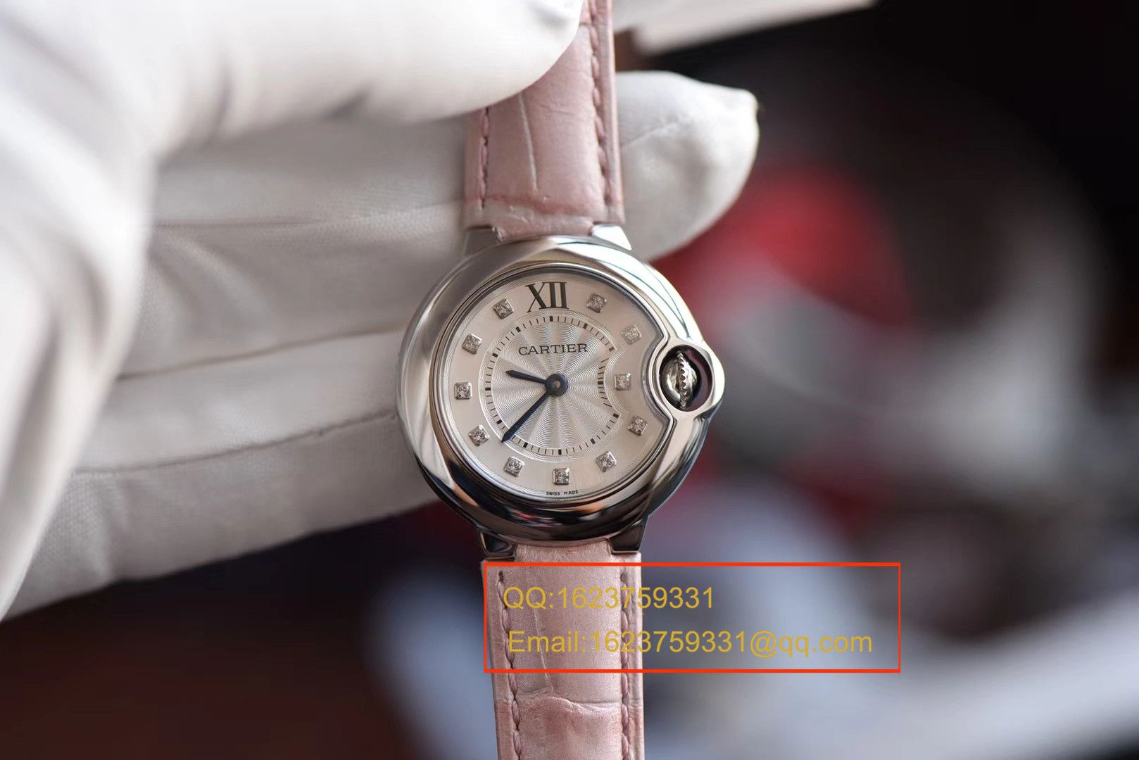 【V6 Perfect  High quality  Replica Watches 】 Cartier  蓝气球系列小号蓝气球28毫米石英女士 wrist watches W4BB0008 