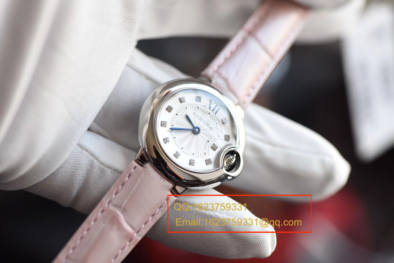 【V6 Perfect  High quality  Replica Watches 】 Cartier  蓝气球系列小号蓝气球28毫米石英女士 wrist watches W4BB0008 