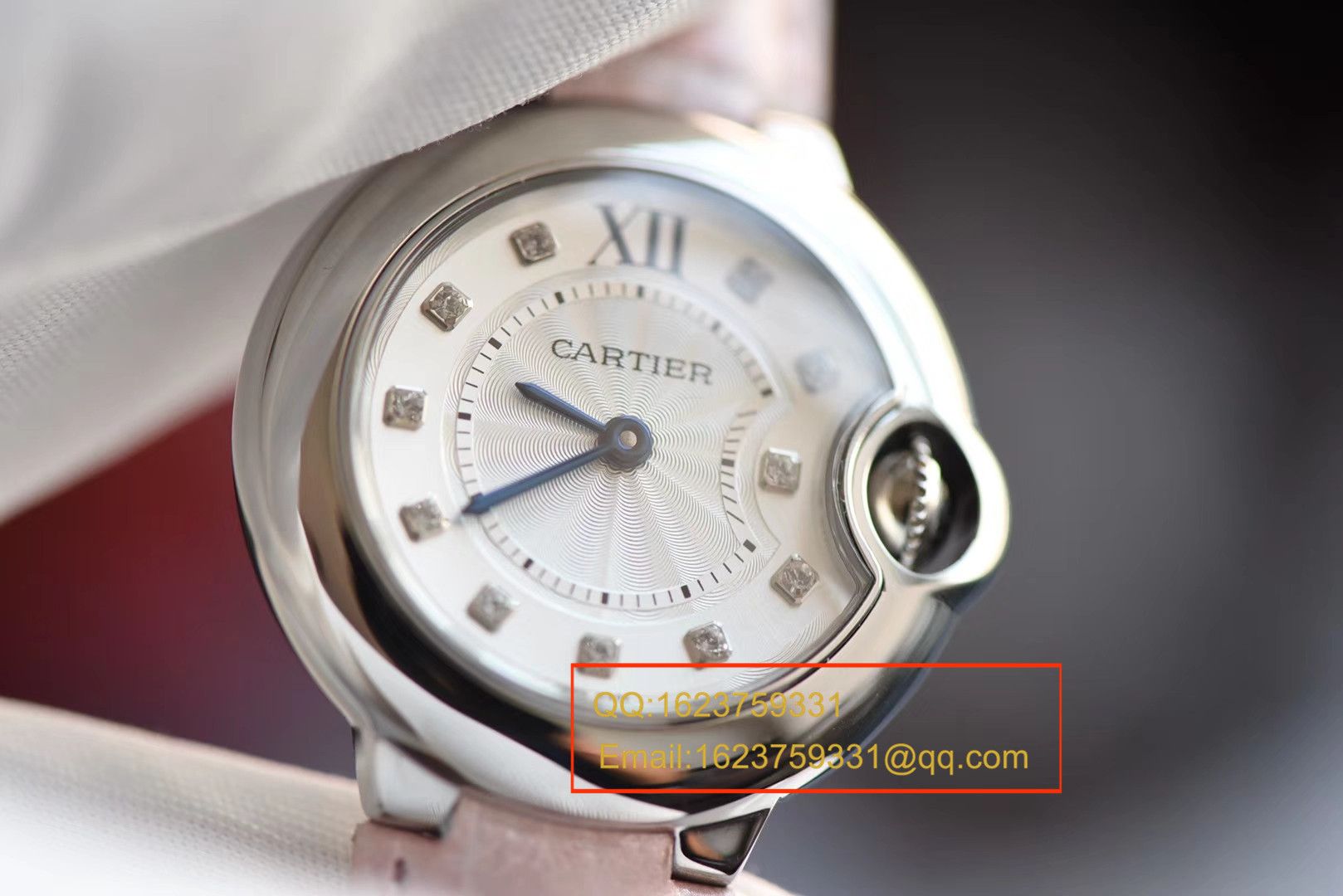 【V6 Perfect  High quality  Replica Watches 】 Cartier  蓝气球系列小号蓝气球28毫米石英女士 wrist watches W4BB0008 