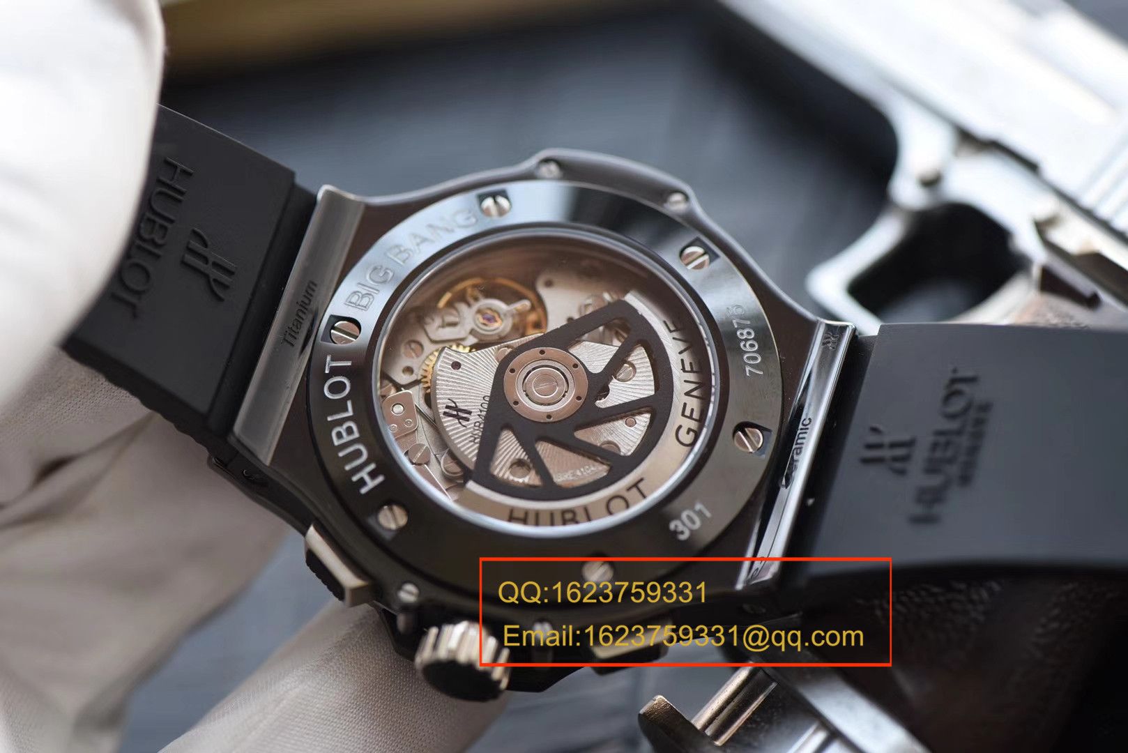 【 Video analysis V6 Factory  High quality  Perfect  Copy 】HUBLOT 《恒宝》 big bang BIG BANG系列301.CX.130.RX wrist watches  / YBBF020.1