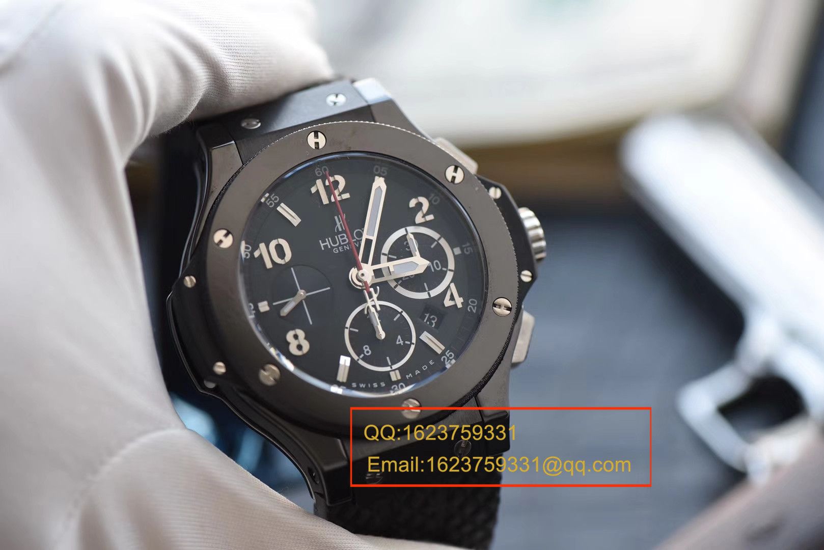 【 Video analysis V6 Factory  High quality  Perfect  Copy 】HUBLOT 《恒宝》 big bang BIG BANG系列301.CX.130.RX wrist watches  / YBBF020.1