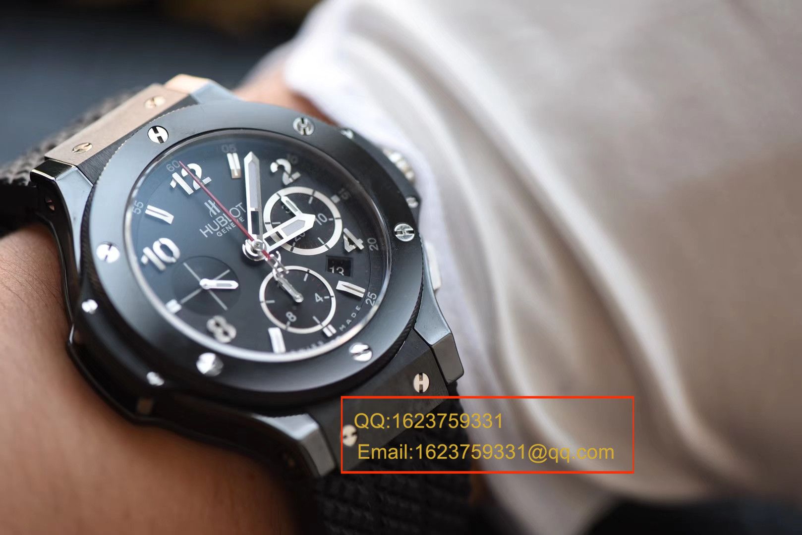【 Video analysis V6 Factory  High quality  Perfect  Copy 】HUBLOT 《恒宝》 big bang BIG BANG系列301.CX.130.RX wrist watches  / YBBF020.1