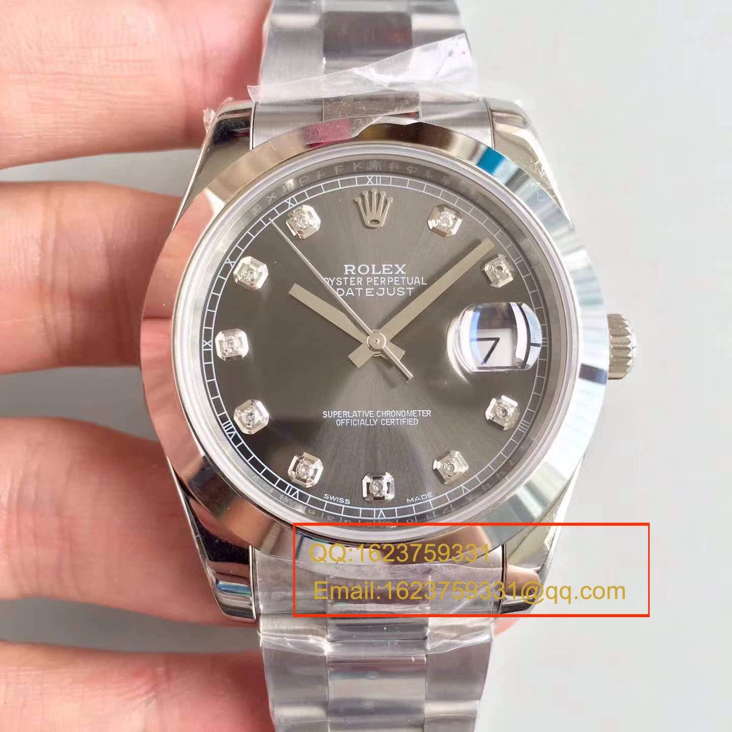 【 Video analysis NOOB Factory 1:1 Replica Watches 】 Rolex   Datejust 系列M126334-0005 wrist watches  / RBD071